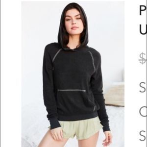 Chenille type hoodie